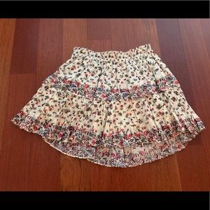Love Shack Fancy Ruffle Mini Skirt